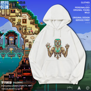 Свитер мужской свободный стиль Steam Steam Sand Box Game Terraria свитер мужской осенне-зимние модели