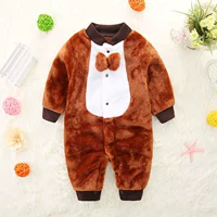 Кофейная галстук-бабочка