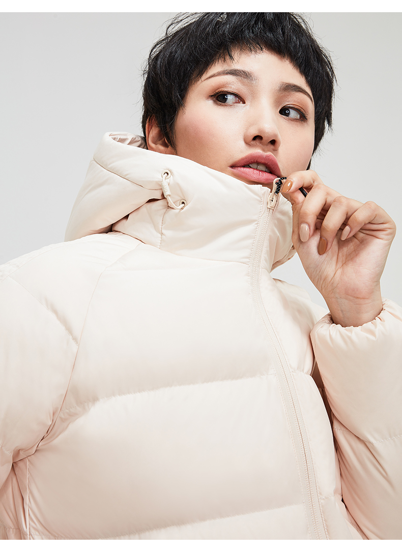 Anta down jacket nữ ngắn đoạn ấm áp và áo gió thể thao cotton 2018 thu đông mới mùa thu mới áo phao hm