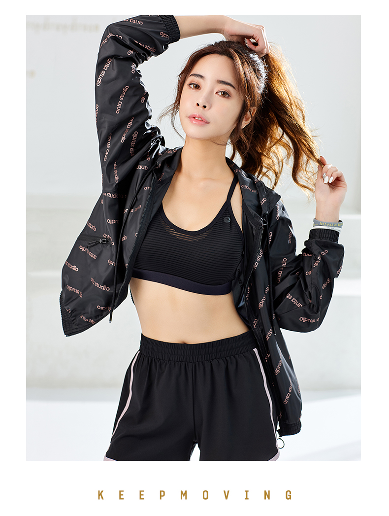 Anta jacket nữ 2019 mùa thu mới trang web chính thức của phụ nữ thời trang áo trùm đầu mỏng chống nắng mỏng quần áo áo khoác gió - Áo gió thể thao áo khoác nam gió