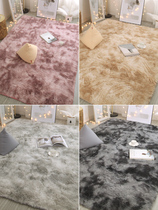 Thickened washable silk hair living room tea table blanket bedroom bedside carpet bay window full carpet can be customized home