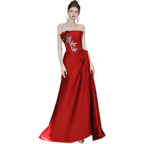 Ai Shinis Qiong Lou toast dress 2024 new new Chinese style high-end light luxury bridal engagement dress for women