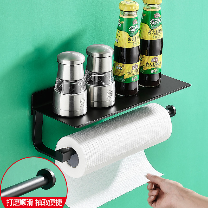 Kitchen tissue shelves for paper wall mounted paper frame for shelf shelf contains roll toilet paper without punching toilet paper hanging