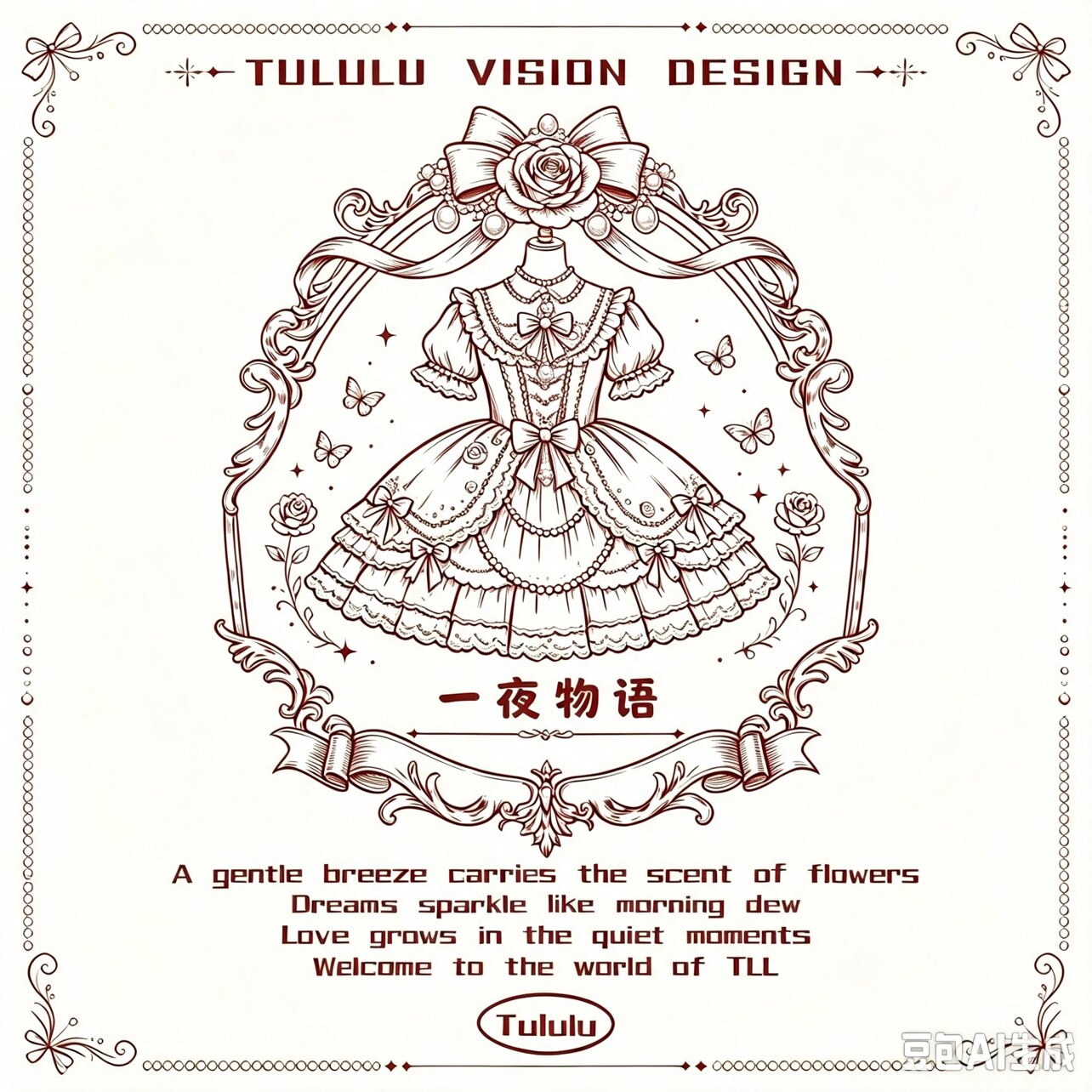 一夜物语の的LOGO