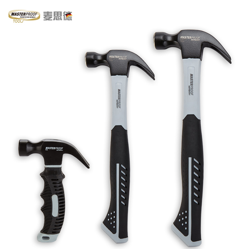 Maxide sheep horn hammer Woodworking hammer Site hammer Small iron hammer hammer round head hammer Household multi-purpose hammer