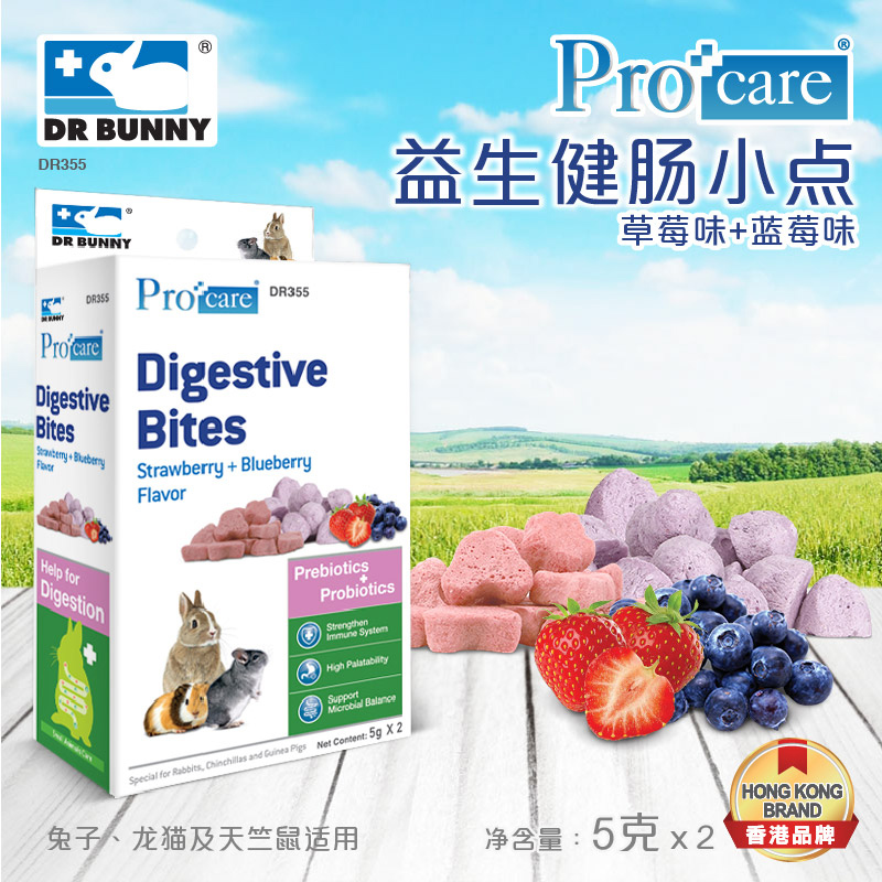 Dr. Rabbit is prebioid with small points (strawberry flavor blueberry taste) healthy snacks health snack rabbit DR355
