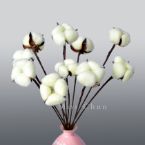 Hand-made cotton light luxury dried flower bouquet diy material Eternal Flower home decoration ornaments shooting props Nordic style
