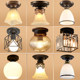 American-Style Minimalist Ceiling Light for Hallways, Modern Balcony Foyer Staircase Corridor Small Ceiling Light, European-Style Bar Counter Led Light