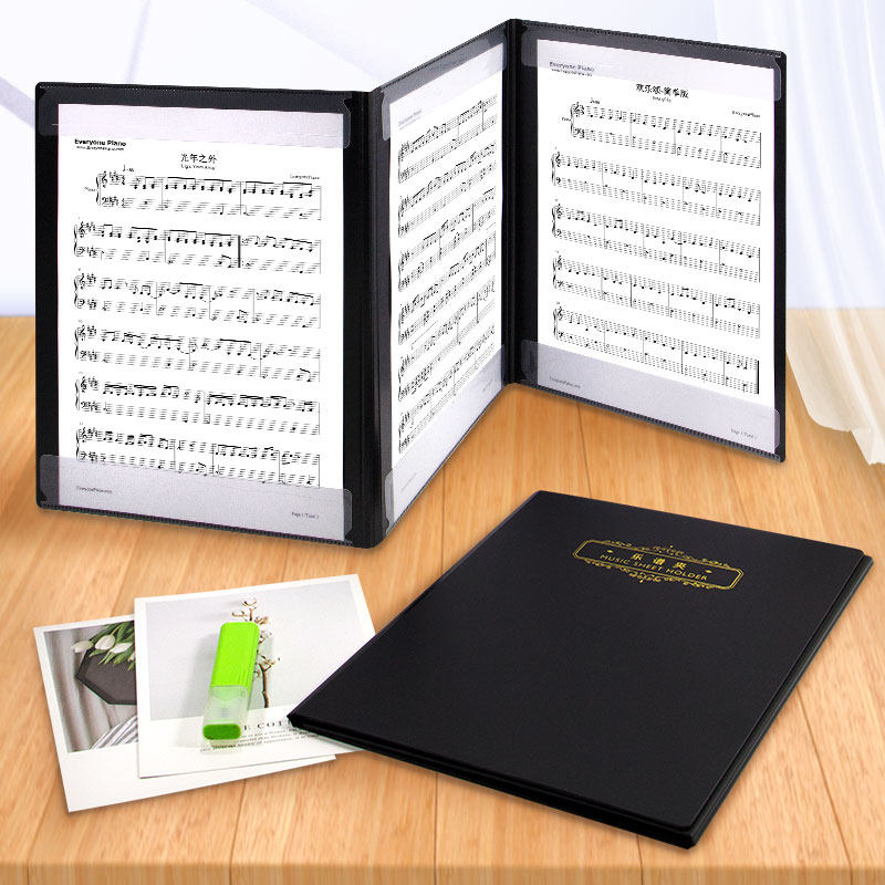 Exhibition Opening Score Clip Piano Spectrum Clip Book A3 Student Musical Score Clip Music Score A4 Stationery Concert Can Be Modified Without Reflective Playing CF230 CF230 CF340 CF301 CF301 Qu Spectral Clip