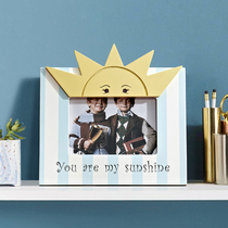 Photo frame set-up boy photo customized 6-inch photo frame photo frame Cartoon creative childrens room desktop ornaments