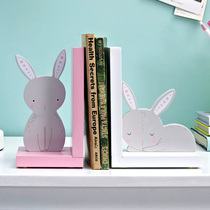 Cartoon girl decoration ornaments childrens room creative bookend book stand model room decoration pink ins decorations