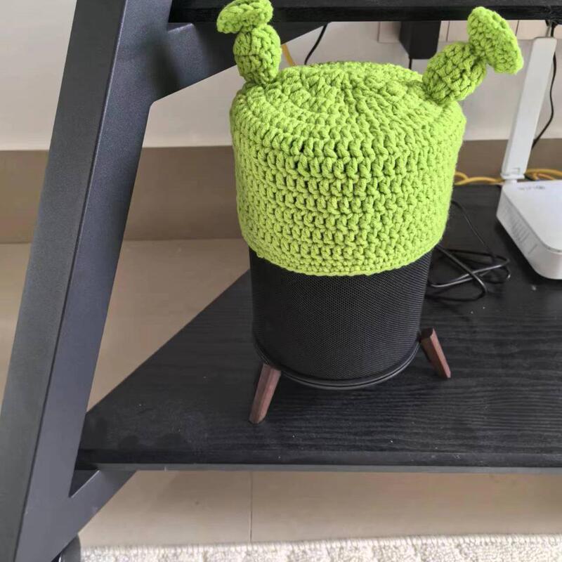 Suitable for Xiaomi Sound Pro Speaker Dust Cover, Creative Hand-Knitted Decorative Hat, Pro Speaker Protective Cover