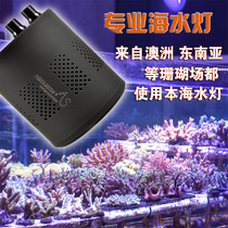 AS seawater coral lamp color rendering growth LED lamps Aquarium fish tank lamp holder pure blue blue and white sea aquaculture