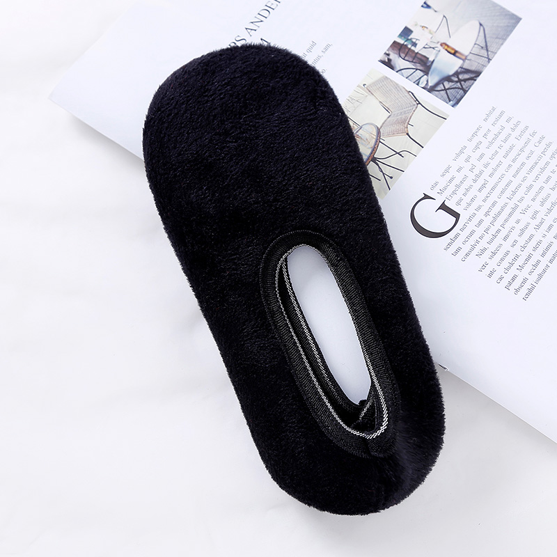 Mùa thu và mùa đông cộng với nhung ấm áp nhà người lớn nam và nữ vớ sàn trung tâm giáo dục sớm trẻ em vớ chống trượt đặt logo tùy chỉnh tất lười nam