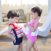 Children's Swimsuit Girl Boy Girl's Swimsuit Baby Toddler Baby One-Piece Floating Swimsuit Children's Swim Trunks