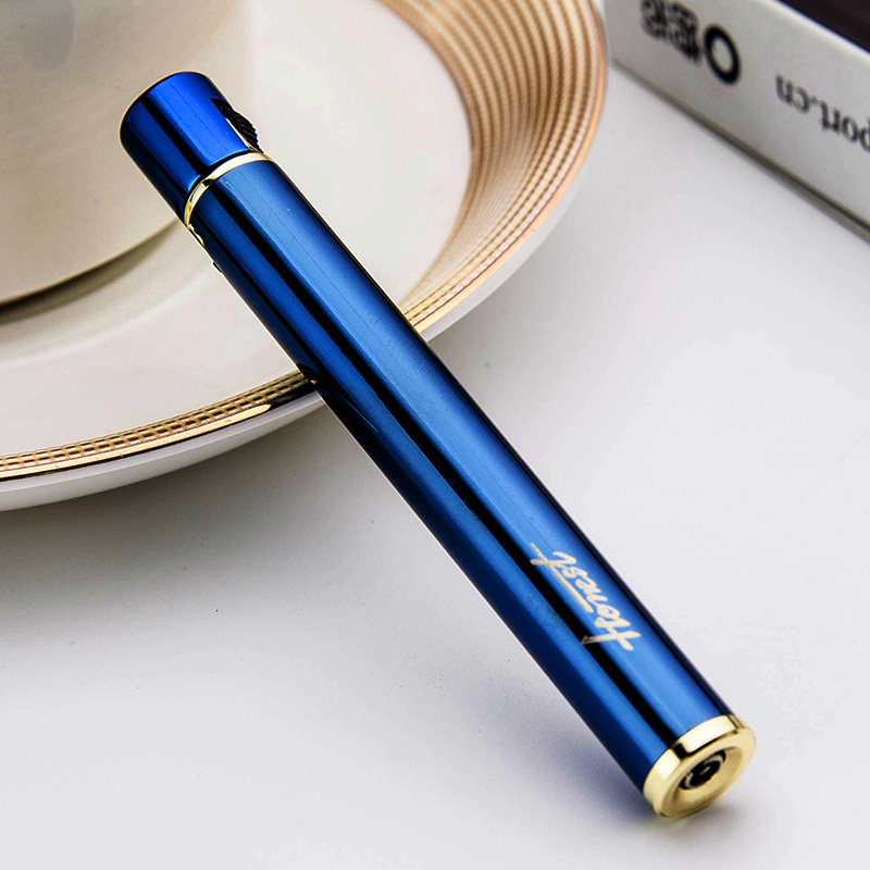 100 Honest Inflated Lighter Male And Female Ultrafine Mini Cigarette Lighter Grinding Wheel Lighter Creative Personality Wave Sending Boyfriend