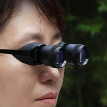 Glasses-type telescope high-definition fishing glasses head-mounted fishing telescope binoculars 3x concert