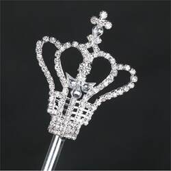 Princess Crystal Magic Wand Scepter Cane Girls' Runway Angel Adult Props Little Girls Children's Fairy Wand