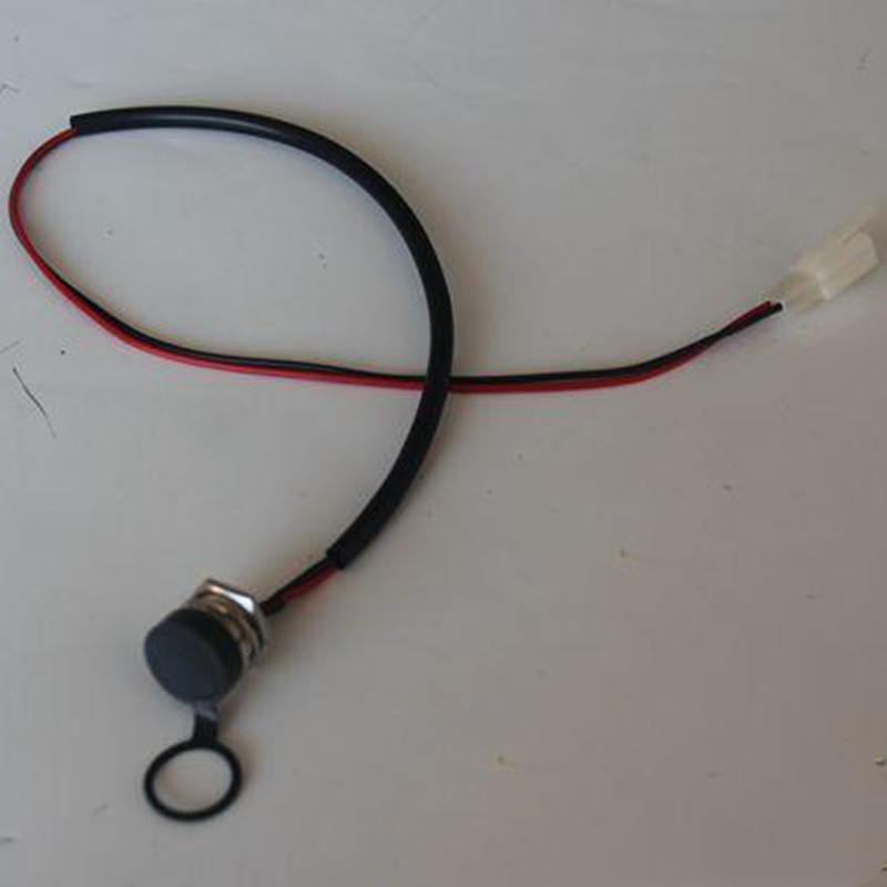 Electric car accessories Charging mouth balance car scooter charging head space mother head Air three-plug lithium battery