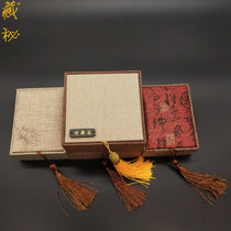 Tibet straight hair play gift box Jewelry packaging box diy gift jewelry storage box