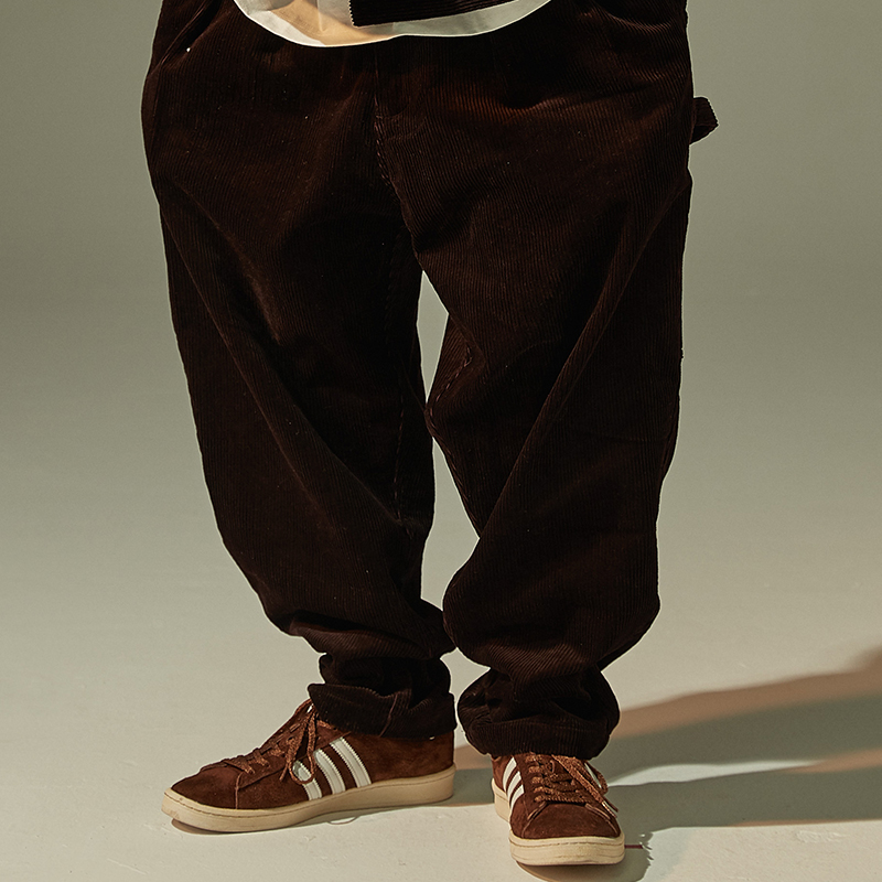 PIN SKTBS 22SS new Japanese casual corduroy pants loose commuting simple all-match trousers for men