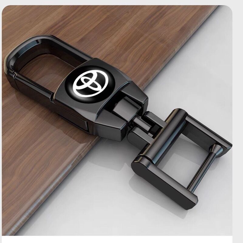 Suitable for Toyota Car Keychains, Including the Avalon, Levin, Camry, Crown, and Highlander, Keychain Waist Holder for Men