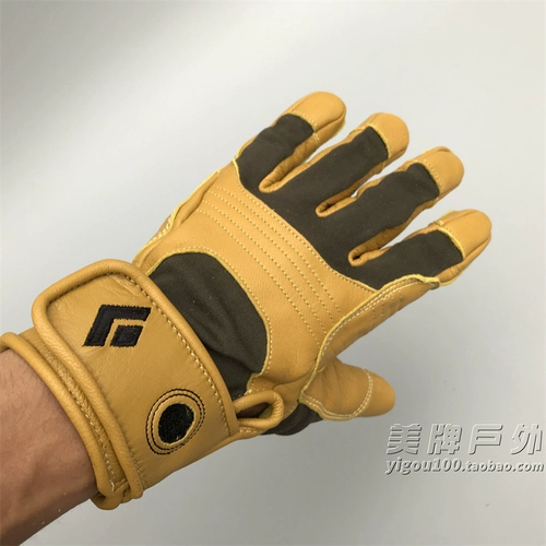 Новый американский Blackdiamond Black Diamond BD открытый скалолазание альпининг -перчатки Half Finger Cracks