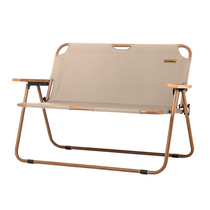 Outdoor Portable Folding Chair Double Lovers Picnic Camping Barbecue Beach Backrest Chair Matzah Stool Fishing Chair