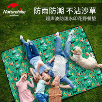 Outdoor Picnic Mat Picnic Lawn Mat Field Mat Field Wild Cooking Camping Portable Picnic Cloth Waterproof Thickened Anti-Tide Mat