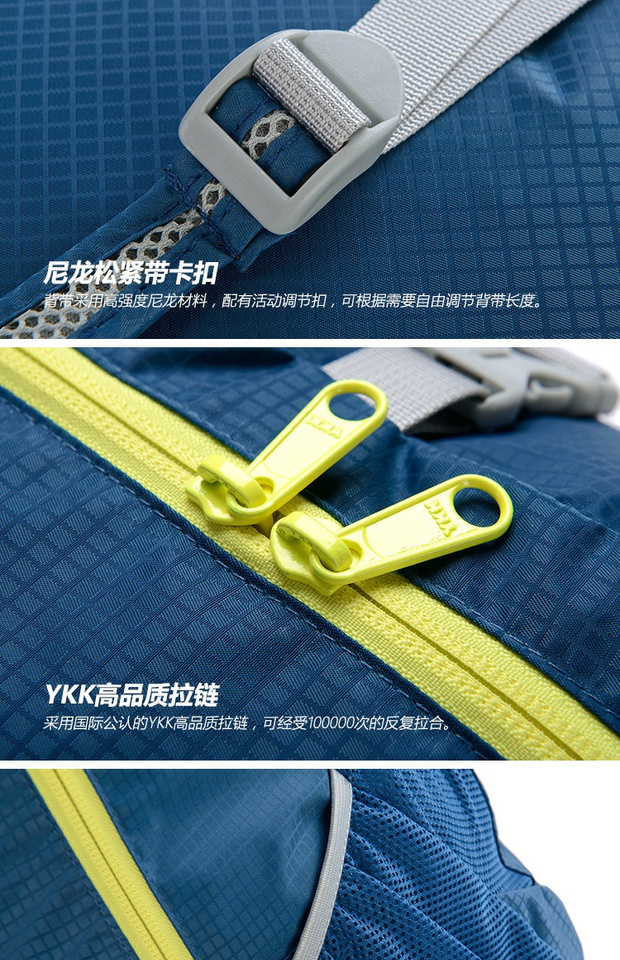Du lịch ngoài trời Tập thể dục có thể gập lại Ba lô Ánh sáng Du lịch Gói da Không thấm nước Thể thao leo núi Siêu nhẹ Ba lô nhỏ - Ba lô regods club