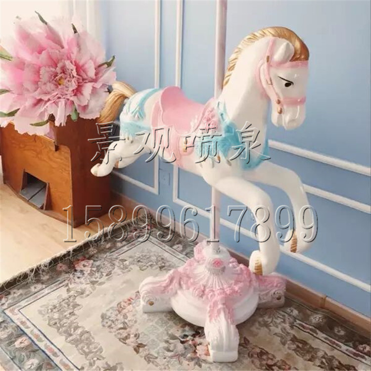 Spot Rotary Trojan Dream Wedding Photography Props Sit Adult Stage Activities Open Glass Fiber Beauty Chen Pendulum