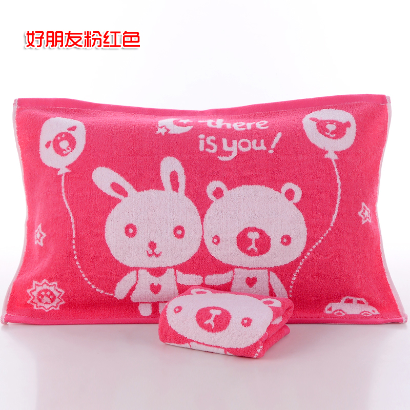 Chất liệu cotton mềm mịn 40 * 60cm trẻ em nhỏ gối nhỏ bằng vải cotton dày vừa nhỏ đặc biệt khăn bông gối