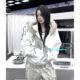 Eihey ehey plus fleece collar sweatshirt jacket ແມ່ຍິງສັ້ນຂອງອາເມລິກາຮ້ອນເພັດອອກແບບ hooded cardigan ເທິງ trendy