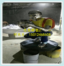 Supply FRP figure sculpture simulation photography abstract figure ornaments art sculpture