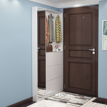 Door ultra-thin shoe cabinet 17cm paint entrance hall large capacity simple flip-over shoe cabinet living room hanger combination locker