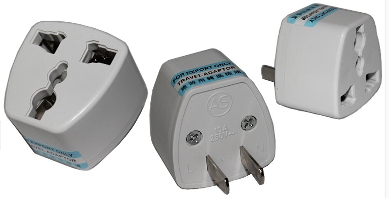 High quality American standard tourism universal conversion plug converter national standard two flat conversion socket flat plug plug