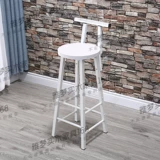 Простой барный стул сталь сталь winjiu Bar Modern Simple Simple High Caster Mabrish Bar Bar Bar Bast Fast Clear Campatization