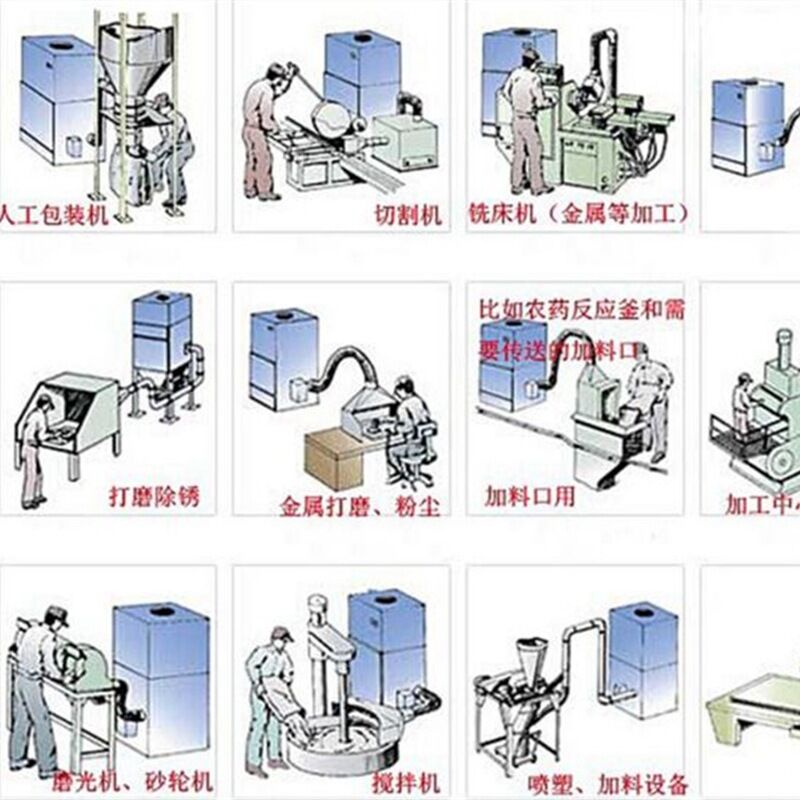 激光设备配套用工业吸尘器 工业柜式除尘设备