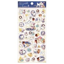 Japan Sanx Cute Peet Sticker Midnight Musicians Series Stickers Handbill Stationery Decorative Stickers