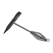 Welders slag hammer welding hammer spring electricians hammer fitters special sharp hammer for welding slag multi-functional double-headed hammer