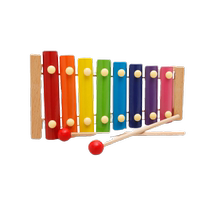 Childrens baby eight-tone hand-knocking piano 8-month-old baby xylophone educational fun percussion music toy 1-2 years old early education