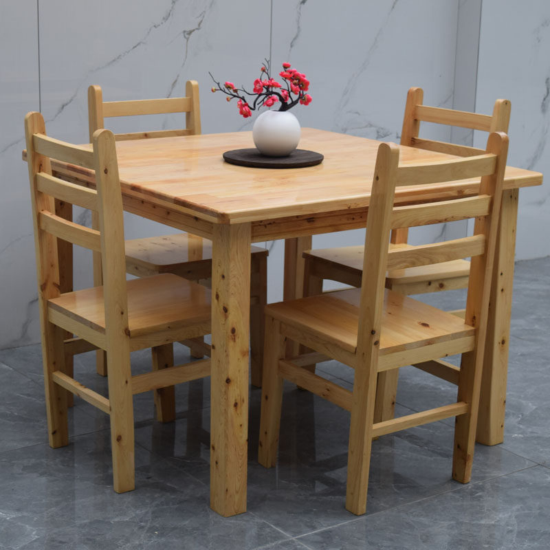 2026年如何选择全实木坐板餐桌椅？——从面板材质到定制方案