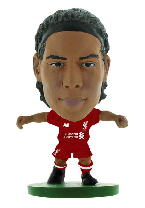 Liverpool Star Doll Van Dijk Soccer Lilliputian Doll Model SoccerStarz