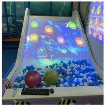 Zhisheng Naughty Castle Indoor Children Amusement Park 3D Dynamic Projection Slide Ladder Game Production Manufacturer