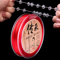 Elastic string string beaded rope wearing bracelet string bracelet string crystal line bracelet Wenplay Buddha beads elastic rope