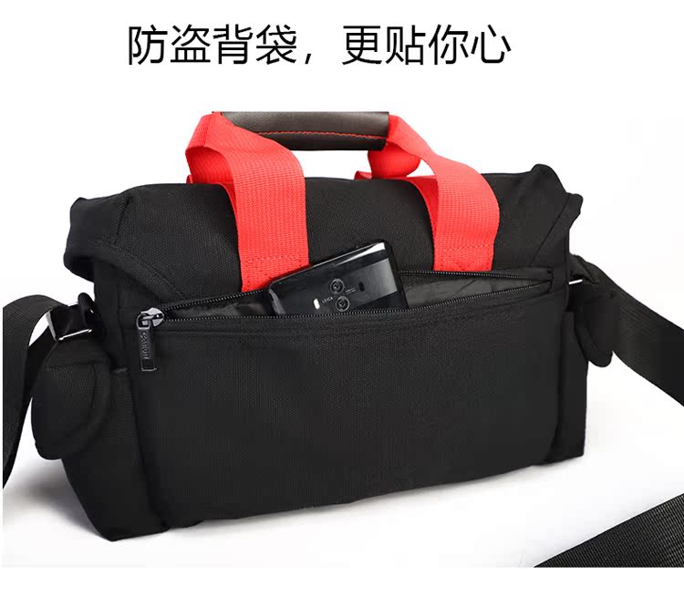 Túi đựng máy ảnh Canon 70D80D200D800D6D5D2 Máy ảnh DSLR micro đơn xách tay dễ thương đeo vai nam nữ - Phụ kiện máy ảnh kỹ thuật số túi benro