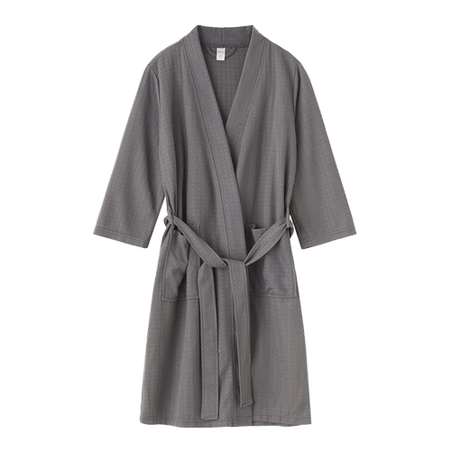 Банный халат, милая розовая белая пижама для школьников, оверсайз, для салонов красоты