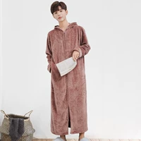 Коричневая молния с капюшоном