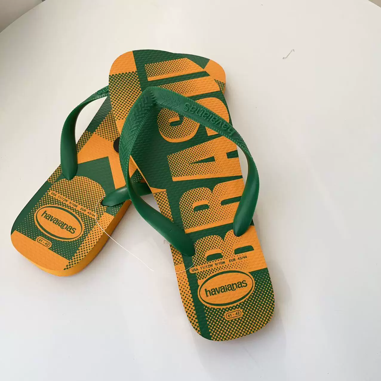 26 Havana пляжные сабо Havaianas в горошек, внешняя часть, нескользящие плоские тапочки для пар, мужские