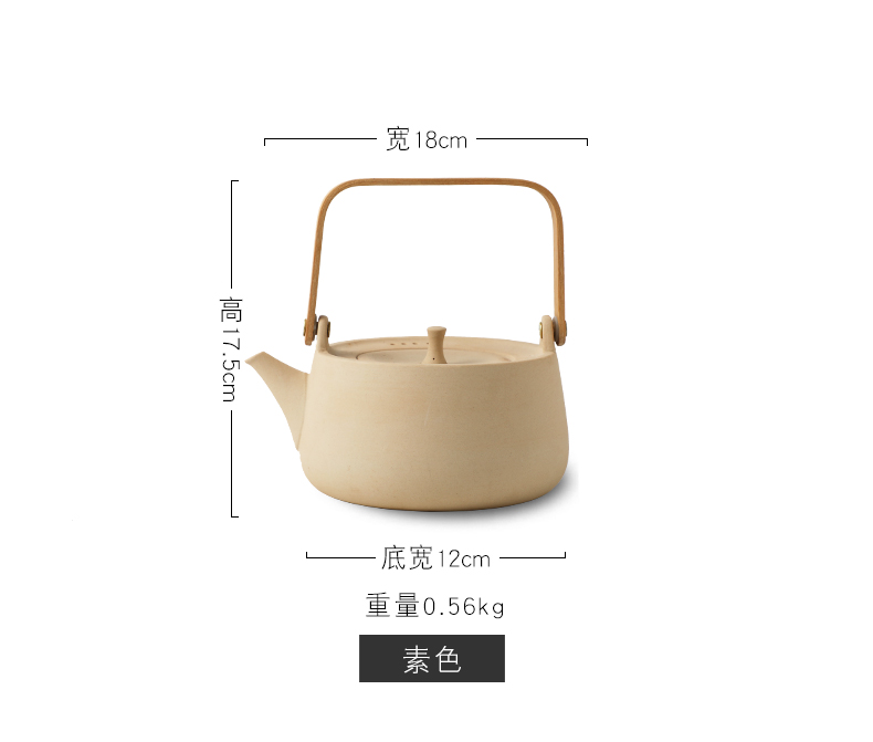 The Earthenware cooking pot kettle coarse clay POTS high - temperature kung fu tea set electric TaoLu tea stove permeating the pumping unit